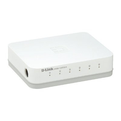 D-Link DGS-1005A 5-Port 10/100/1000Mbps Basic Gigabit Ethernet Switch image 0