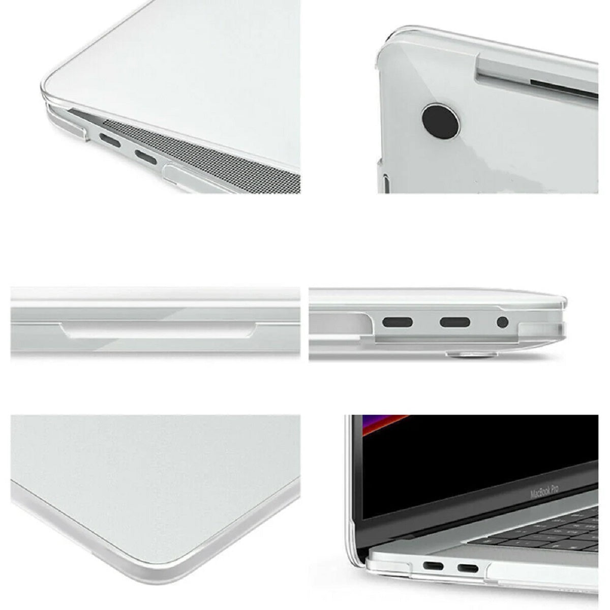Phonix Hardshell Case for MacBook Air (13.3') (A1932/A2179/A2337) Glassy Matte ( image 1