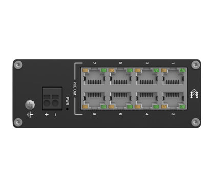 Teltonika TSW040 - 8-port PoE+ Switch (7-57 VDC, or 44-57 VDC for PoE-out) Integ image 3
