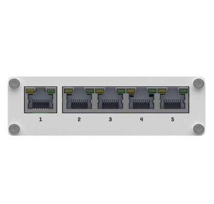 Teltonika L2 Unmanaged Ethernet Switch, 5 x Gigabit Ethernet with speeds up to 1 image 2