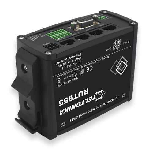 Teltonika v6 Compact DIN Rail Mounting Kit - Compatible with all Teltonika RUT a image 2