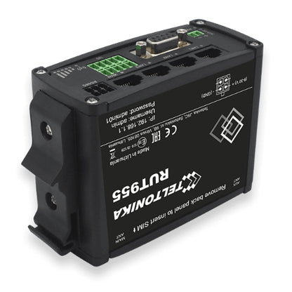 Teltonika v6 Compact DIN Rail Mounting Kit - Compatible with all Teltonika RUT a image 2