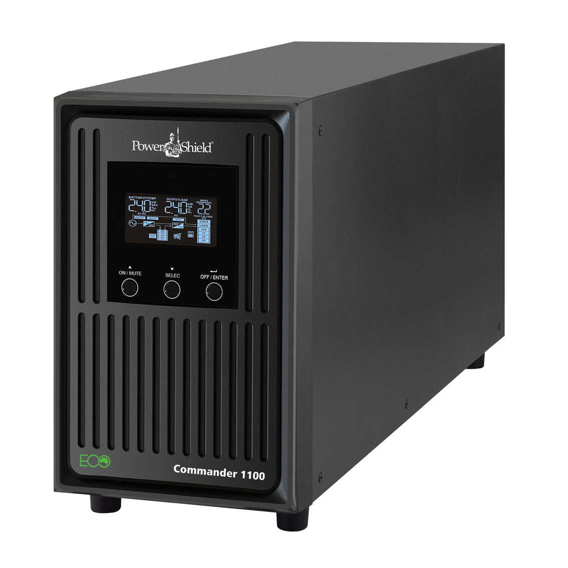 PowerShield Commander 1100VA / 990W - 10Amp, Line Interactive Pure Sine Wave Tow image 0