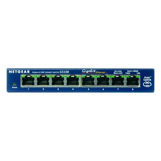 Netgear 8 Port Gigabit Switch - Ext PSU image 0