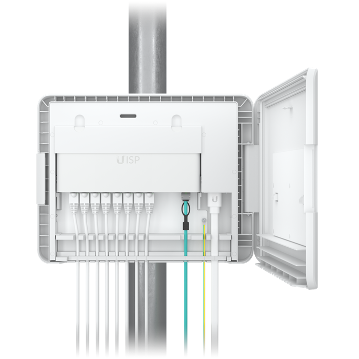 Ubiquiti UISP Box, Outdoor Box for UISP-R & UISP-S, Pole /Wall-Mountablke, IPX6- image 0