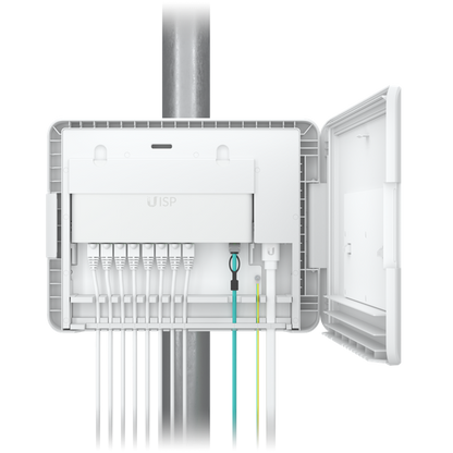 Ubiquiti UISP Box, Outdoor Box for UISP-R & UISP-S, Pole /Wall-Mountablke, IPX6- image 0