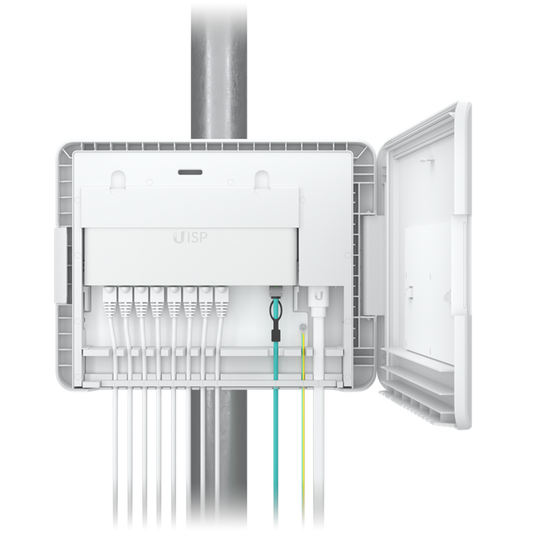 Ubiquiti UISP Box, Outdoor Box for UISP-R & UISP-S, Pole /Wall-Mountablke, IPX6- image 0
