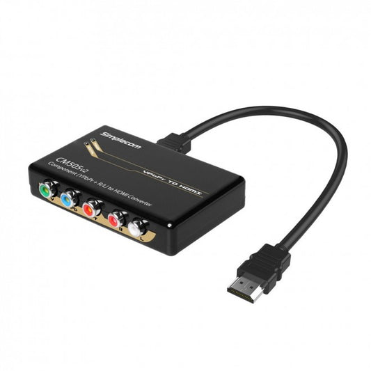 Simplecom CM505v2 Component (YPbPr + Stereo R/L) to HDMI Converter Full HD 1080p image 0