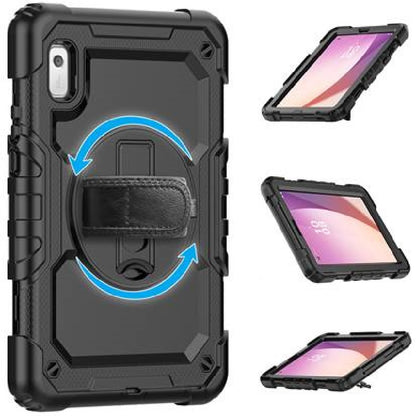 Generic Rugged Lenovo Tab M9 (9') Case + Screen Protector Black - Built-in-Kicks image 1