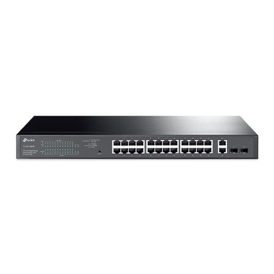 TP-Link TL-SG1428PE 28-Port Gigabit Easy Smart Switch with 24-Port PoE+ 32xVLAN image 0