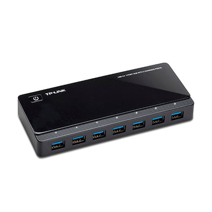 TP-Link UH720 USB 3.0 7-Port Hub with 2 Charging Ports 5V/2.4A 5Gbps transfer sp image 1