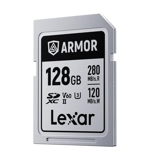 Lexar Professional ARMOR SILVER PRO 128GB SDXC™ UHS-II Card up to 280MB/s read image 0