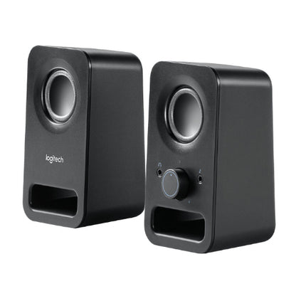 Logitech Z150 2.0 Stereo Speakers 6W Compact Size Easily Access to Power & Volum image 1