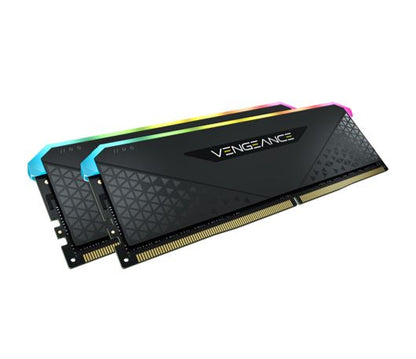 Corsair Vengeance RGB RS 16GB (2X8GB) DDR4 3600MHz C18 18-22-22-42 Black Heatspr image 2