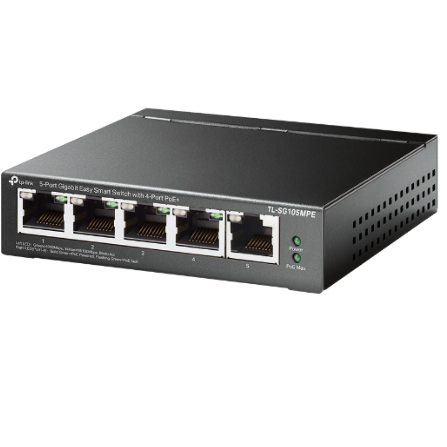 TP-Link TL-SG105MPE 5-Port Gigabit Easy Smart Switch with 4-Port PoE+ image 1