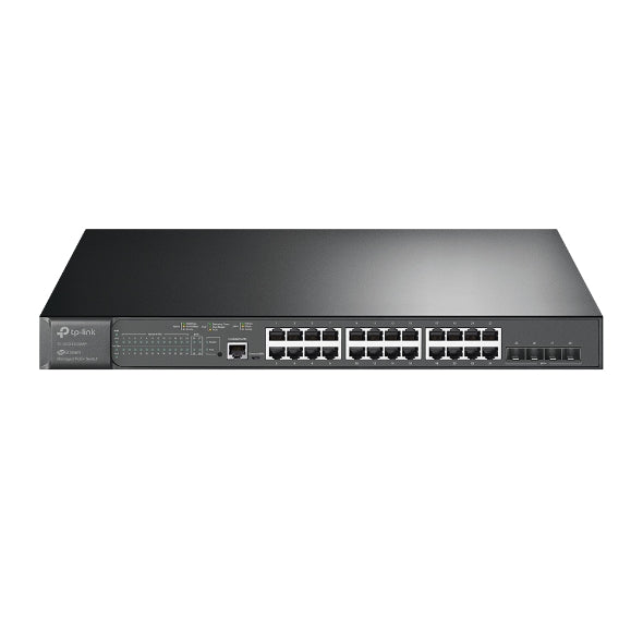 TP-Link TL-SG3428XMP JetStream 24-Port Gigabit and 4-Port 10GE SFP+ L2+ Managed image 0