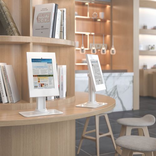 Brateck Anti-Theft Countertop Tablet Holder with Bolt Down Base Fit most  9.7' t image 1