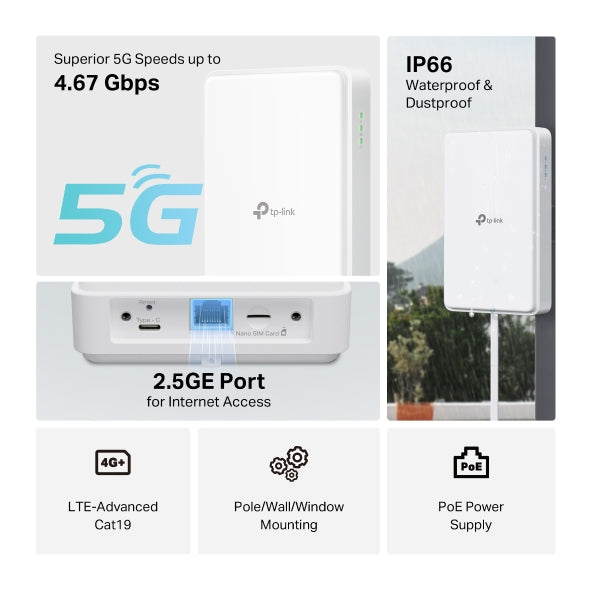 TP-Link NE200-Outdoor 5G Outdoor Router image 3