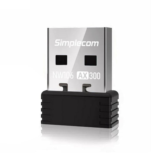 Simplecom NW106 AX300 2.4GHz Wi-Fi 6 USB Wireless Nano Adapter image 0