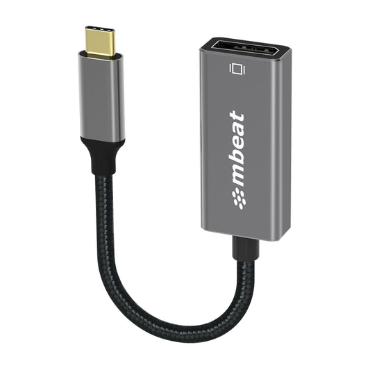 mbeat Elite USB-C to Display Port Adapter  -Converts USB-C to DisplayPort female image 0