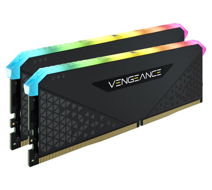 Corsair Vengeance RGB RS 32GB (2x16GB) DDR4 3200MHz C16 16-20-20-38 Black Heatsp image 0