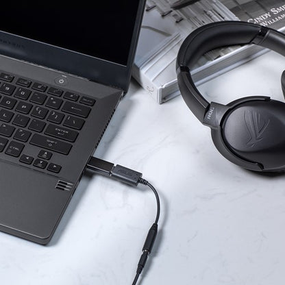ASUS AI Noise-Cancelling Mic Adapter USB-C 3.0mm, Enhance Micro Performance, Com image 2