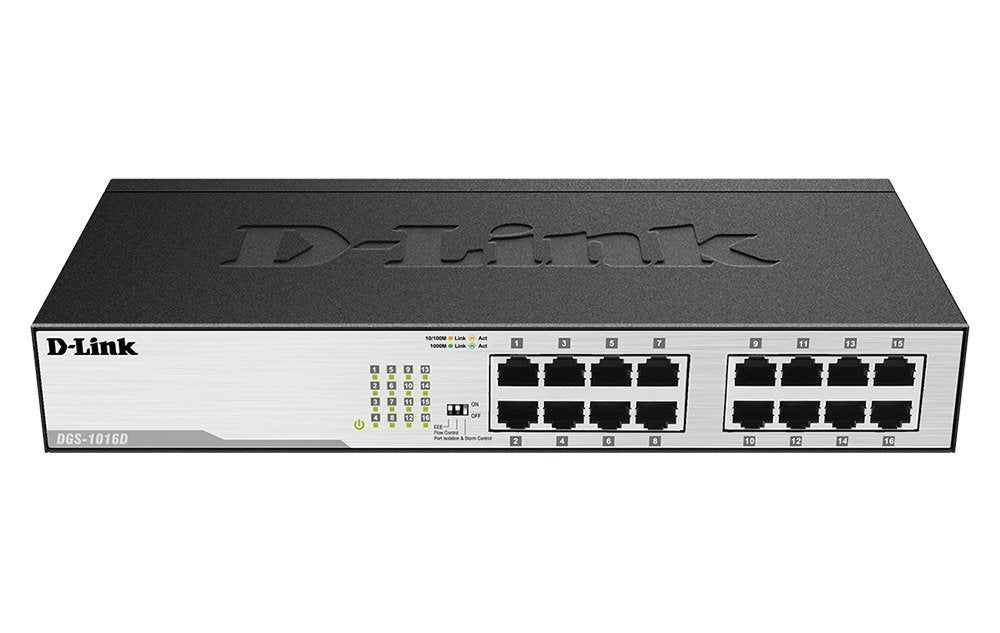 D-Link DGS-1016D 16-Port Gigabit Ethernet Switch image 0