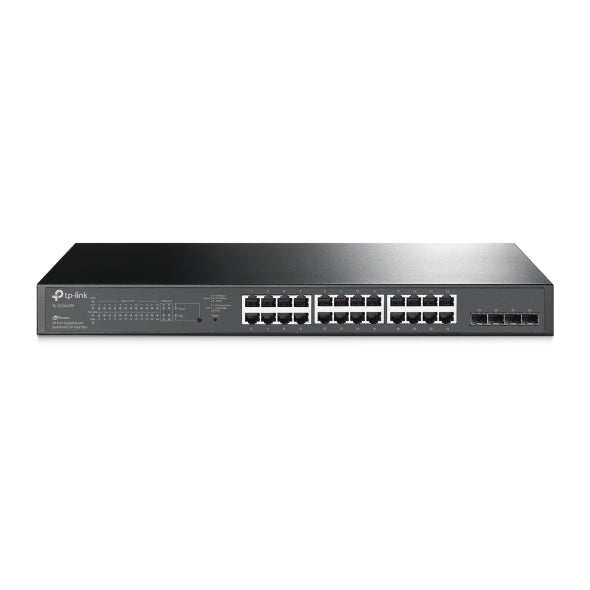 TP-Link TL-SG2428P JetStream 28-Port Gigabit Smart Switch 24-Port PoE+ 4 Gigabit image 0