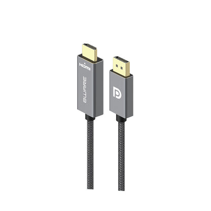 8ware 1m DisplayPort DP to HDMI Male to Male Adapter Converter Cable Retail Pack image 1