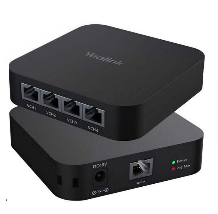 Yealink RCH40 E2 4-Port PoE Switch, Used For Connecting Yealink Meeting Room Cam image 2
