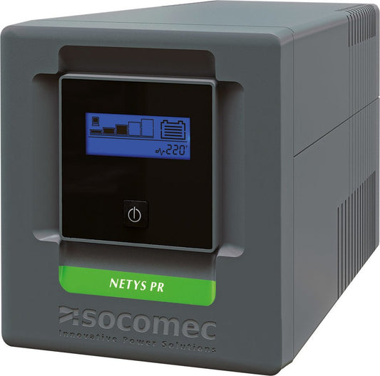Socomec NPR-1000-MT Netys PR MT 1000VA Mini Tower UPS image 0