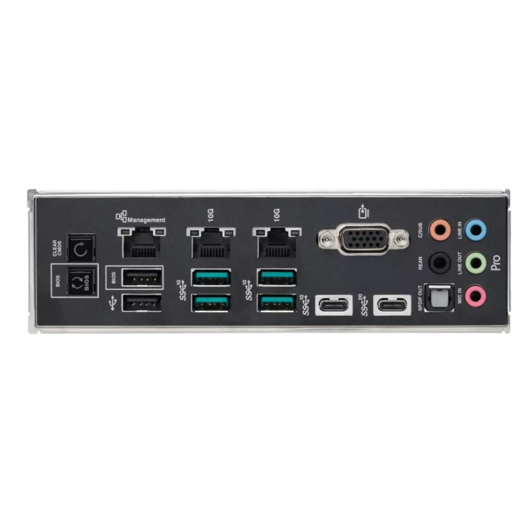 ASUS PRO WS W790E-SAGE SE Intel LGA4677 EEB Workstation Motherboard, PCIe 5.0 x1 image 2