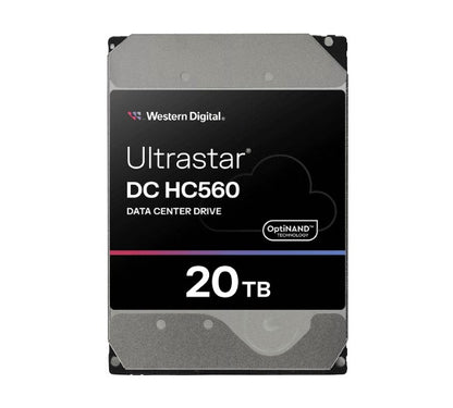 Western Digital WD Ultrastar DC HC560 20TB 3.5' SATA 7200 RPM  Cache 512MB 5-yea image 0