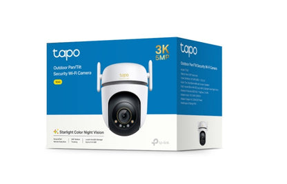 TP-Link TC43 Outdoor Pan/Tilt Security Wi-Fi Camera, 3K 5MP Live View, Starlight image 0