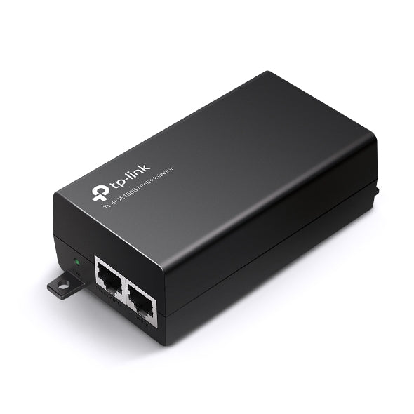TP-Link TL-POE160S Omada PoE+ Injector, 2 Gigabit Ports, 802.3af/at, Integrated image 0