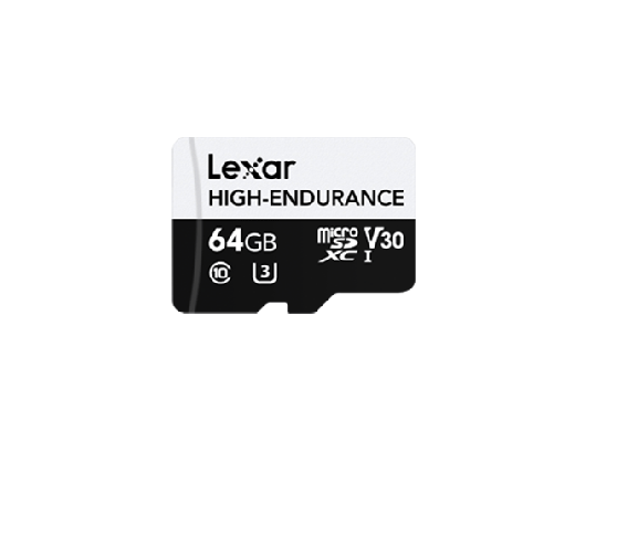 Lexar High-Endurance microSDXC™ UHS-I cards 64GB High-Endurance microSDXC UHS- image 0