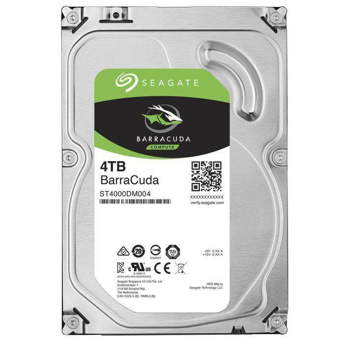Seagate 4TB 3.5' Barracuda, 5400RPM SATA3 6Gb/s 256MB Cache HDD image 0