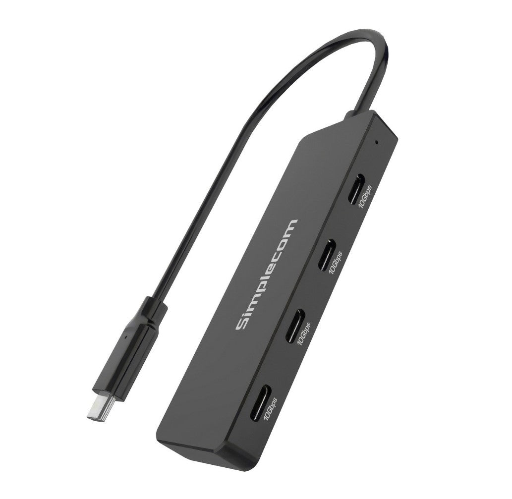 Simplecom CH384 USB-C to 4-Port USB-C Data Hub USB 3.2 Gen 2 10Gbps image 2