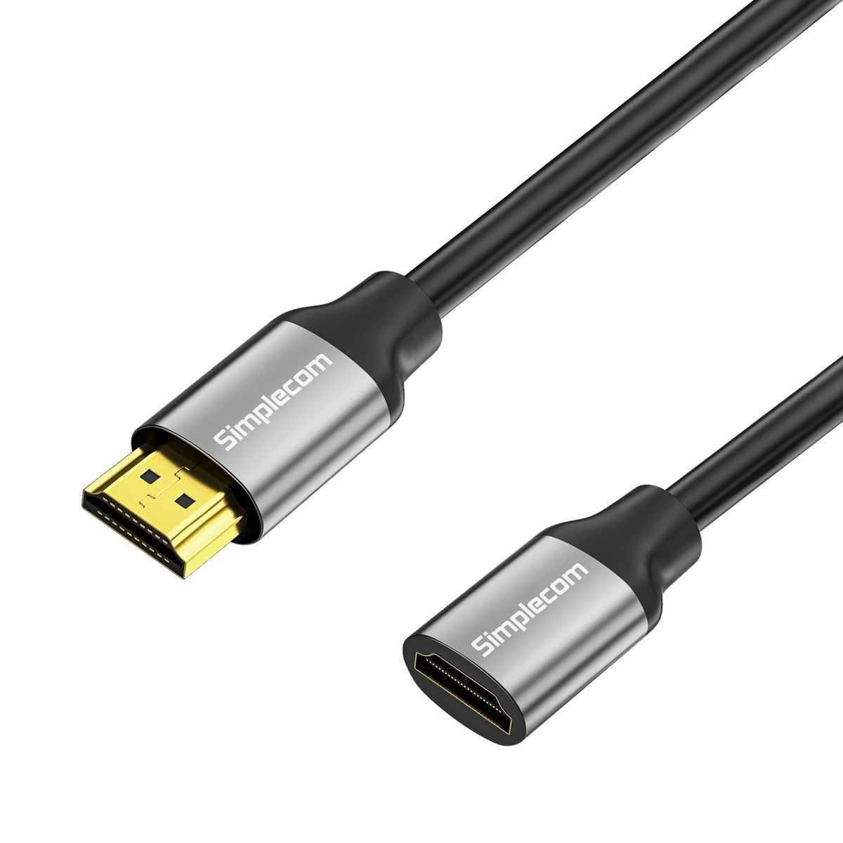 Simplecom CAF305 0.5M HDMI 2.1 Extension Cable Male to Female 48Gbps 8K@60Hz image 0
