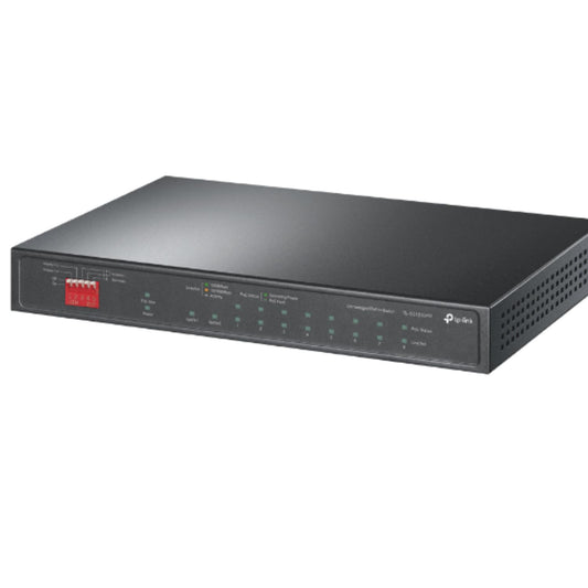 TP-Link TL-SG1210PP 10-Port Gigabit Desktop Switch with 6-Port PoE+ and 2-Port P image 1