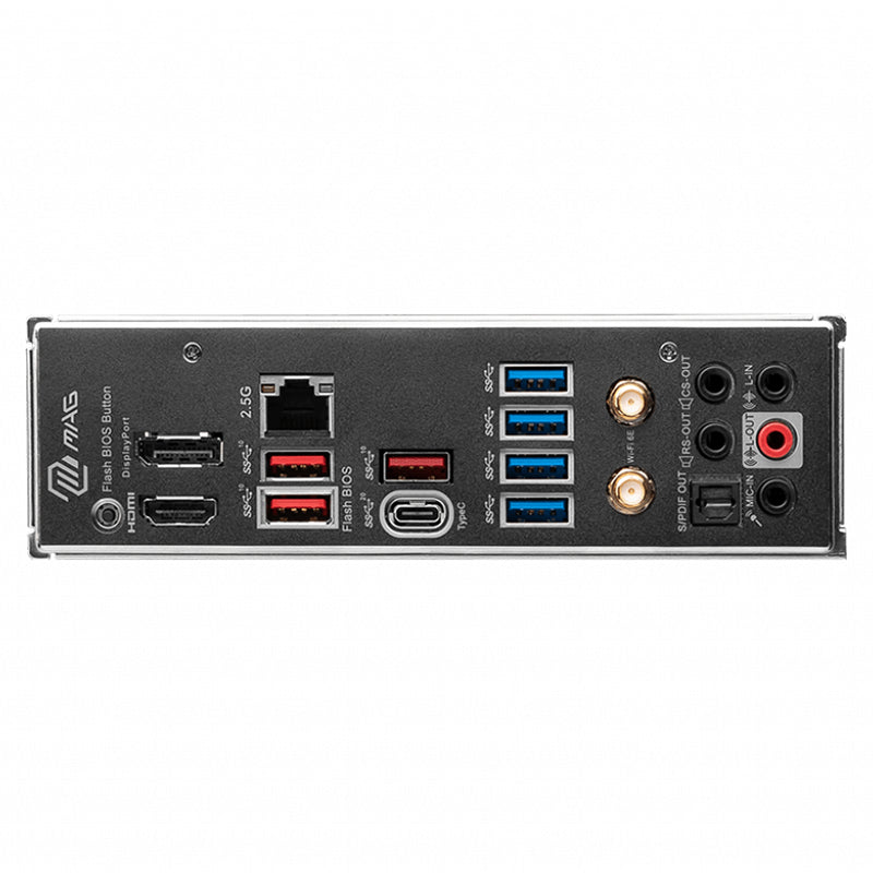 MSI MAG B650M MORTAR WIFI AMD AM5 mATX Motherboard, 4x DDR5 ~128GB, 1x PCI-E x16 image 3