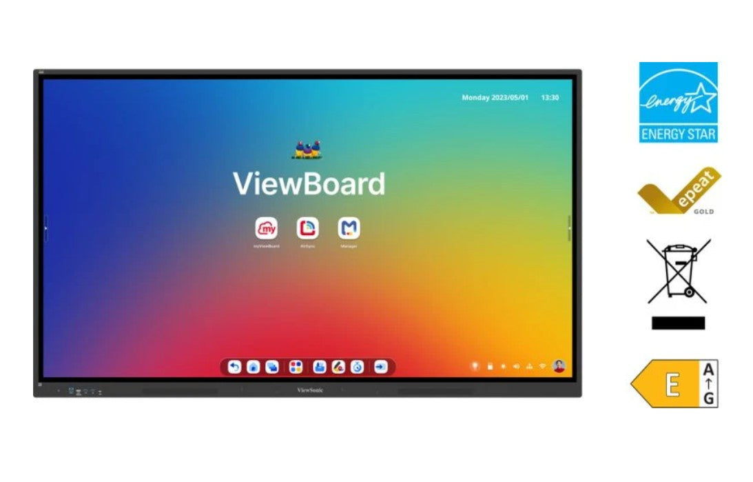 ViewSonic ViewBoard IFP7534 EDLA Certified ViewBoard 75' 4K Interactive Display, image 1