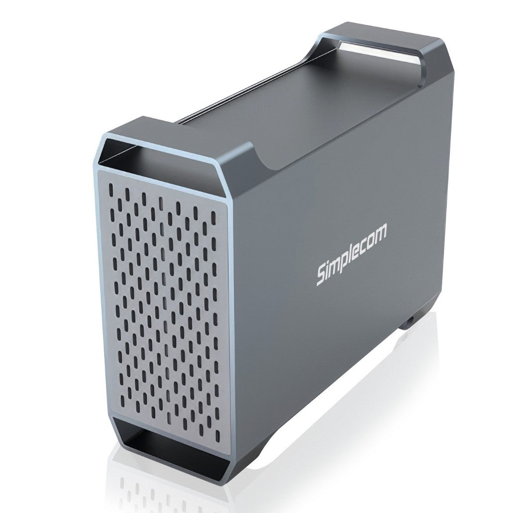 Simplecom SE482 SuperSpeed USB Dual Bay 3.5' SATA Hard Drive RAID Enclosure USB- image 0