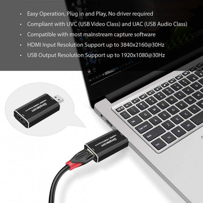 Simplecom DA315 HDMI to USB 2.0 Video Capture Card Full HD 1080p for Live Stream image 3