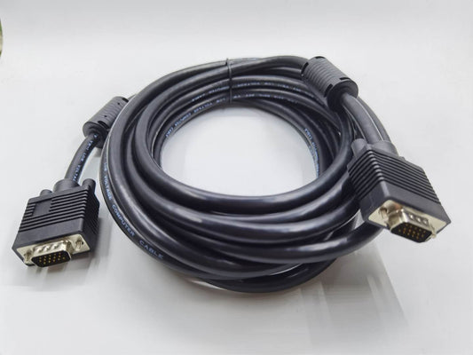 8Ware VGA Monitor Cable 10m 15pin Male to Male with Filter for Projector Laptop image 0