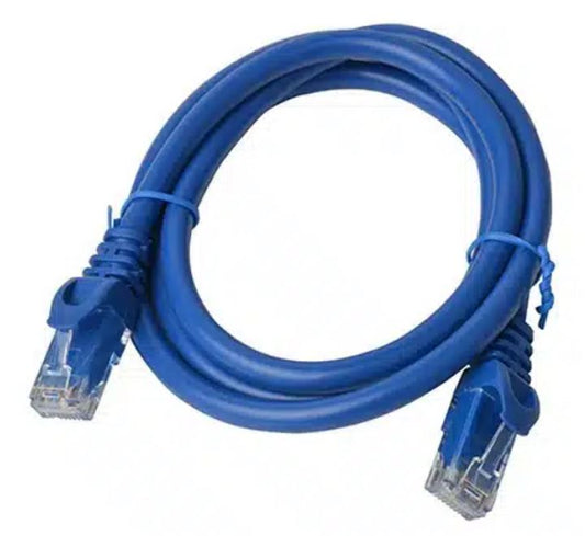 8Ware CAT6A Cable 1.5m - Blue Color RJ45 Ethernet Network LAN UTP Patch Cord Sna image 0