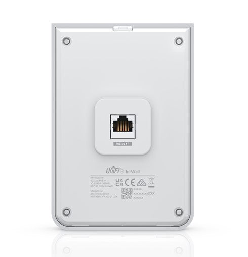 Ubiquiti UniFi Wi-Fi 6 In-Wall Wall-mounted Access Point with a Built-in PoE Swi image 2