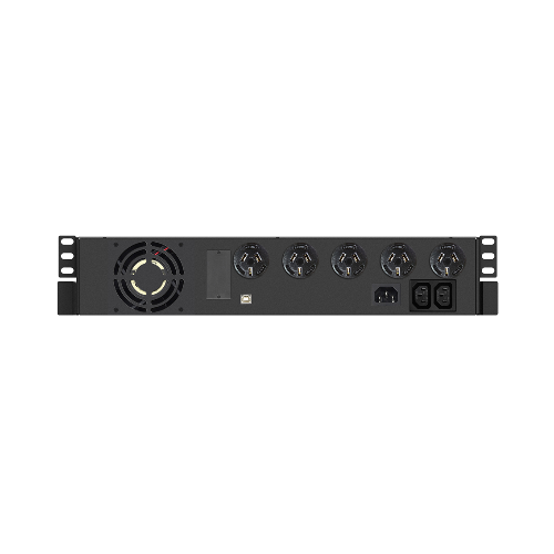 PowerShield Defender RackMount 1500VA, 2RU Shallow depth UPS, 5 AUS sockets, use image 1