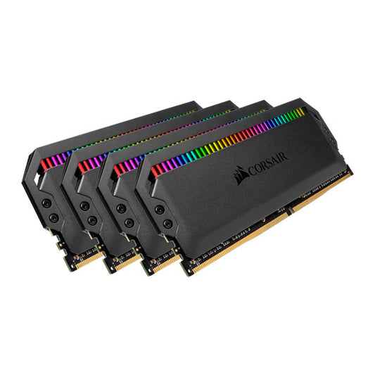 Corsair Dominator Platinum RGB 64GB (4x16GB) DDR4 3200MHz C16 XMP 2.0 White Desk image 0