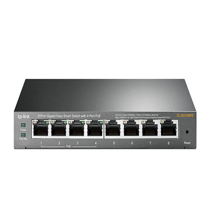 TP-Link TL-SG108PE 8-Port Gigabit Easy Smart Switch with 4-Port PoE, 55W IEEE 80 image 0